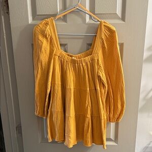 Golden Yellow Women's Blouse
